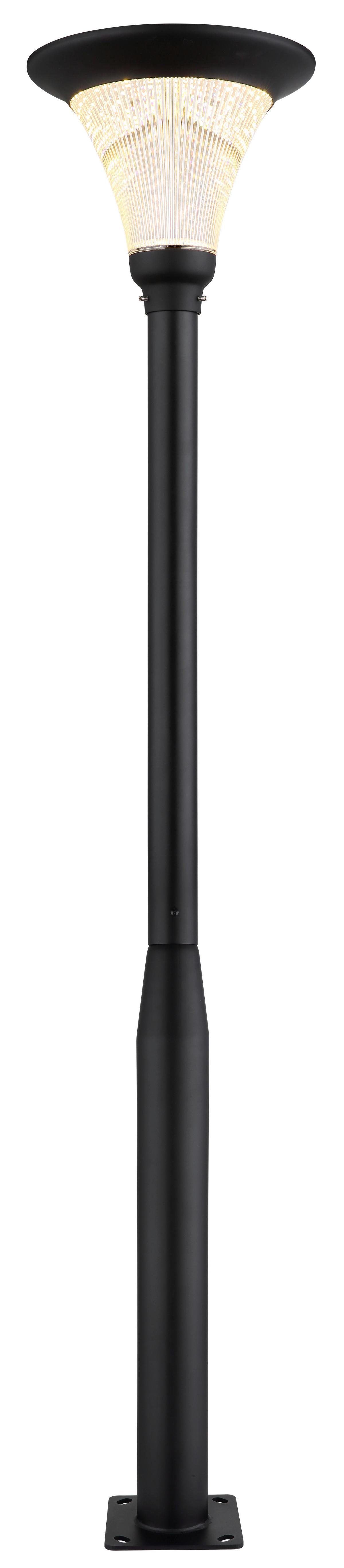 Solarleuchte 36911  Solar - Klar/Schwarz, Design, Glas/Kunststoff (42,5/336cm) - Globo