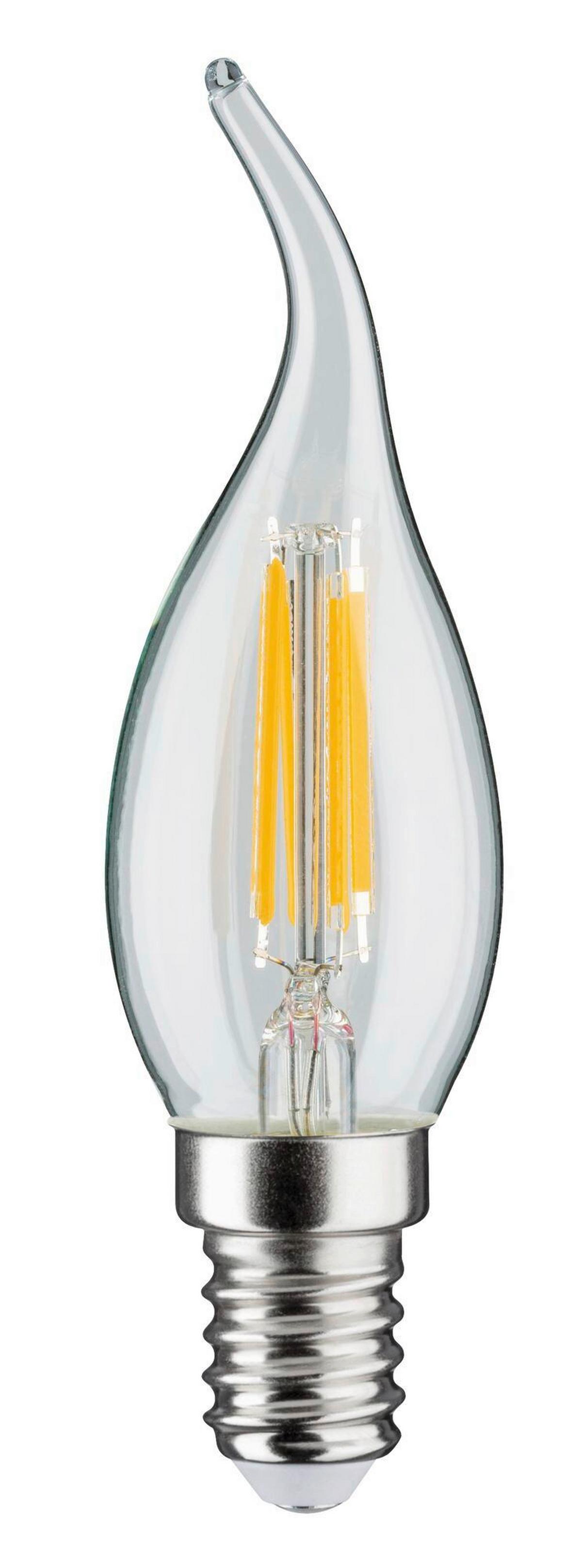 LED-Leuchtmittel 28687 max. 4,8 Watt - Klar, Basics, Glas (3,5/12,0cm) - Paulmann