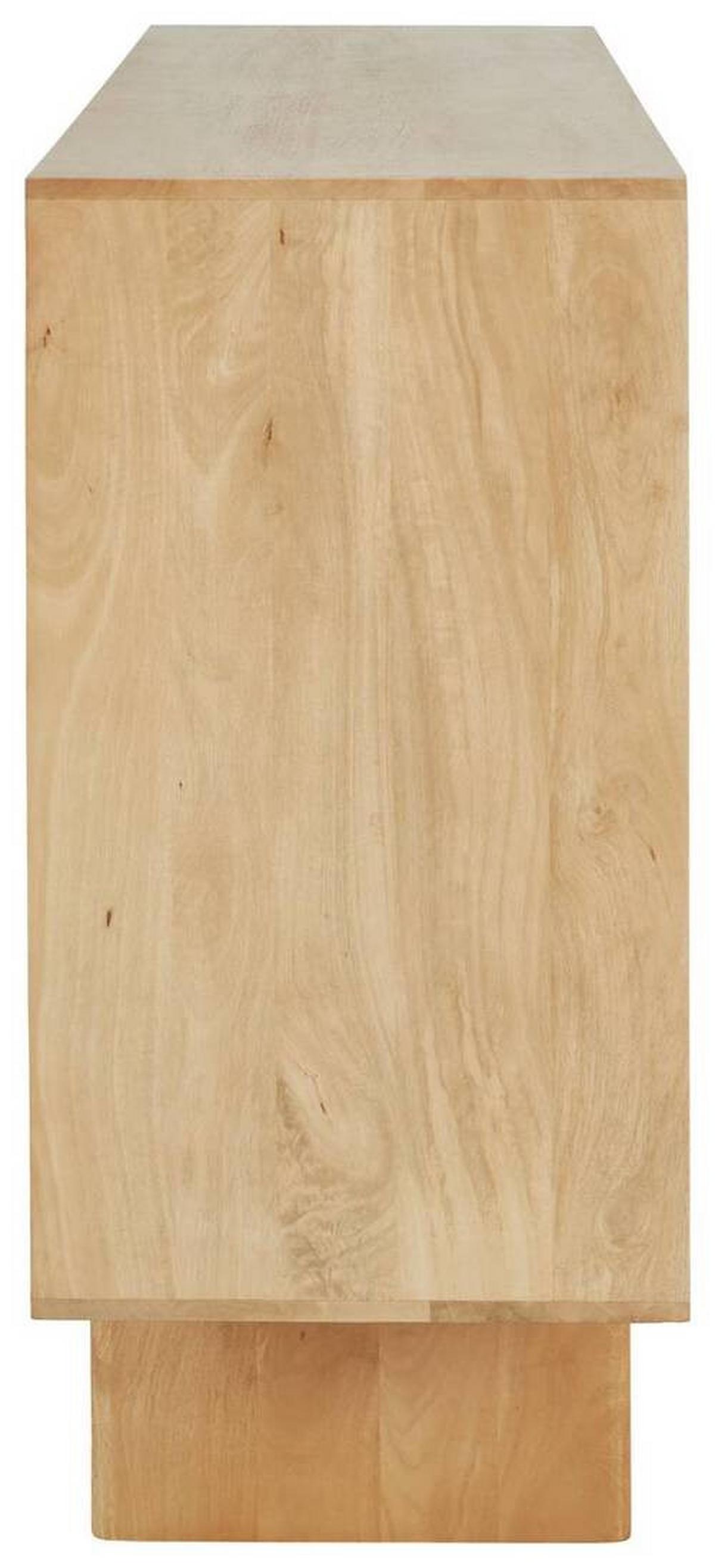 Sideboard Curve in Eichefarben - Eichefarben, MODERN, Holz (150/100/45cm) - Zandiara