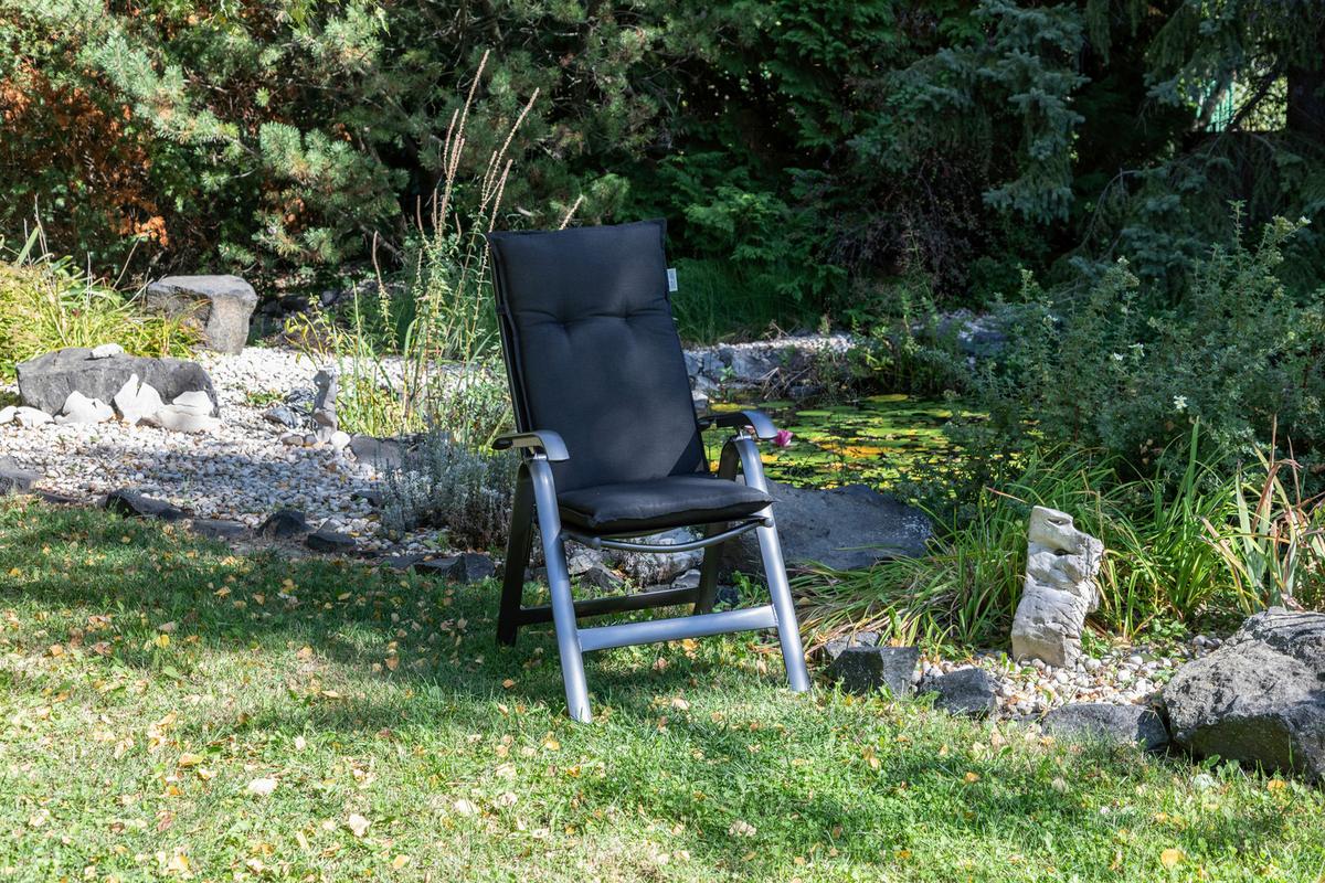 Sedežna Blazina Texas, 2-Delni Set, Antracit - antracit, Basics, tekstil (118/46/8cm)