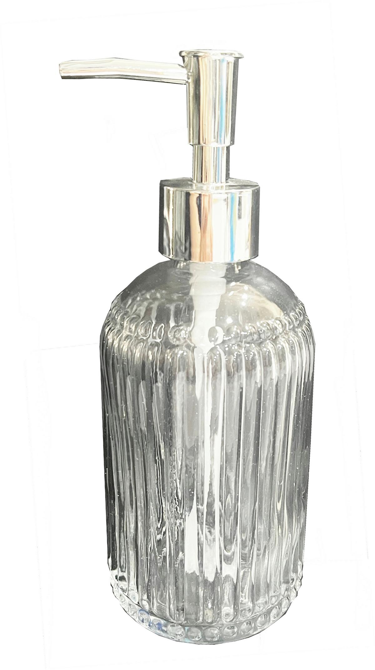 Dozator de săpun Ivana - străveziu, Konventionell, sticlă (2,4/8/18cm) - Mömax