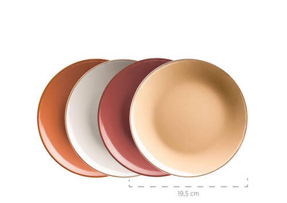 KOMBISERVICE 931871 4 FARBIG POSTSICHER - Taupe/Beige, Basics, Keramik (33/31,7/32,5cm) - Mäser