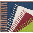 Fleckerlteppich Julia Dunkelblau 60x90cm - Dunkelblau, ROMANTIK / LANDHAUS, Textil (60/90cm) - Mömax modern living
