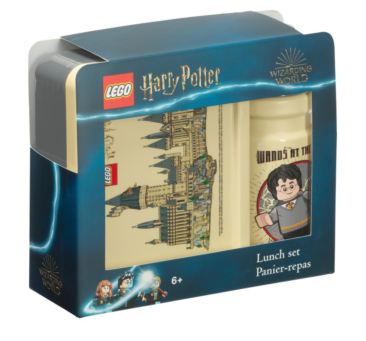 Lunchbox Lego - Hogwarts Champagner - Champagner/Rot, Konventionell, Kunststoff (20/17/7cm)