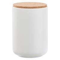 Ételtároló Doboz Svea - natúr színű/fehér, Modern, fa/kerámia (10/14,5cm) - Premium Living