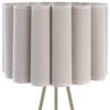 GOLVLAMPA SEJLA - beige, Modern, metall/textil (50/50/150cm) - Mömax