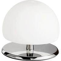 LAMPA STOŁOWA LED 3570-30-138 MORGANA - biały/kolor chromowy, Basics, metal/szkło (15/13cm) - Fabas Luce