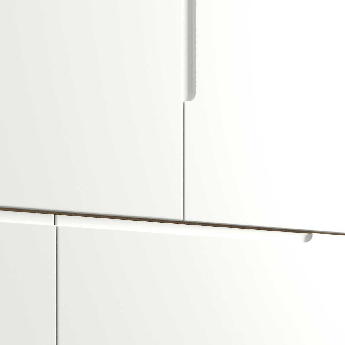 Ruhásszekrény Marlo - tölgyfa színű/fehér, Modern, faalapú anyag/fa (148/223/60cm) - Bessagi Home