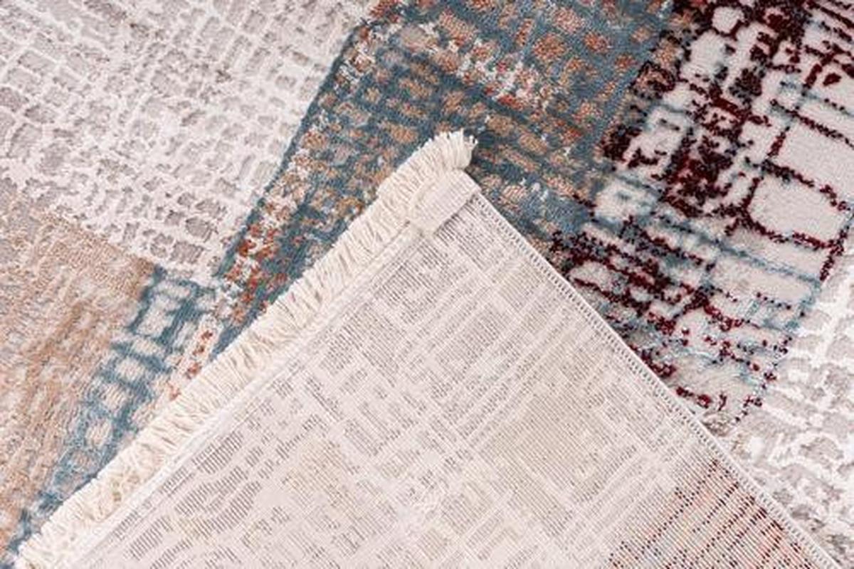 Vintage-teppich 8loee-80-150 - Rosa/Grau, Design, Textil (80/150cm) - Kayoom