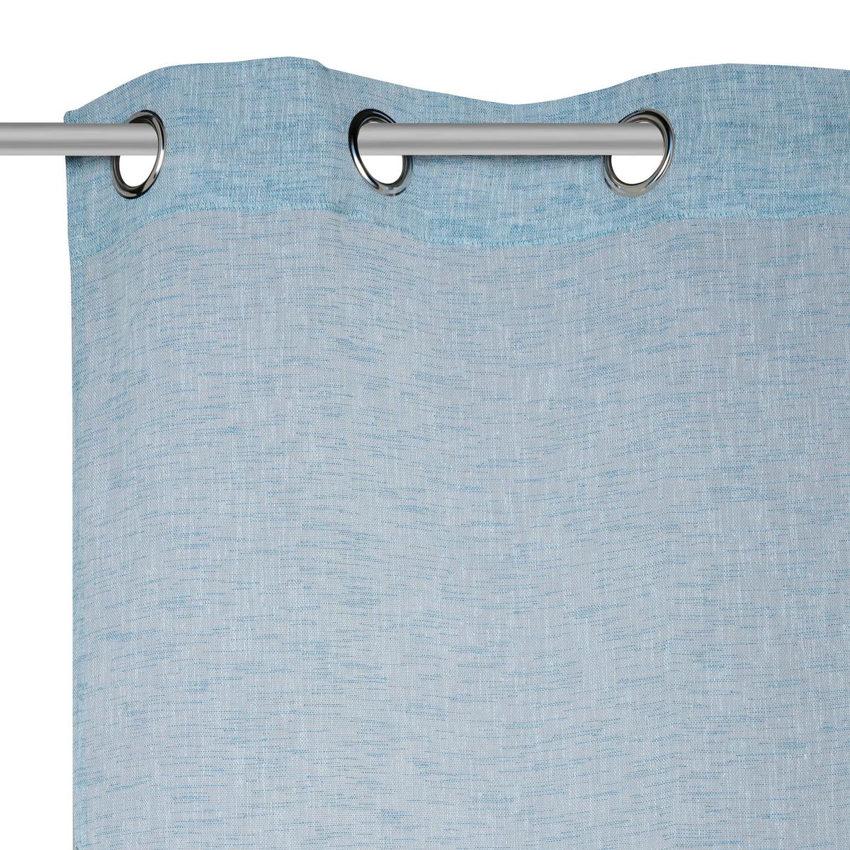 ZASŁONA NA PRZELOTKACH HENRY - niebieski, Basics, tkanina (140/245cm) - Esposa