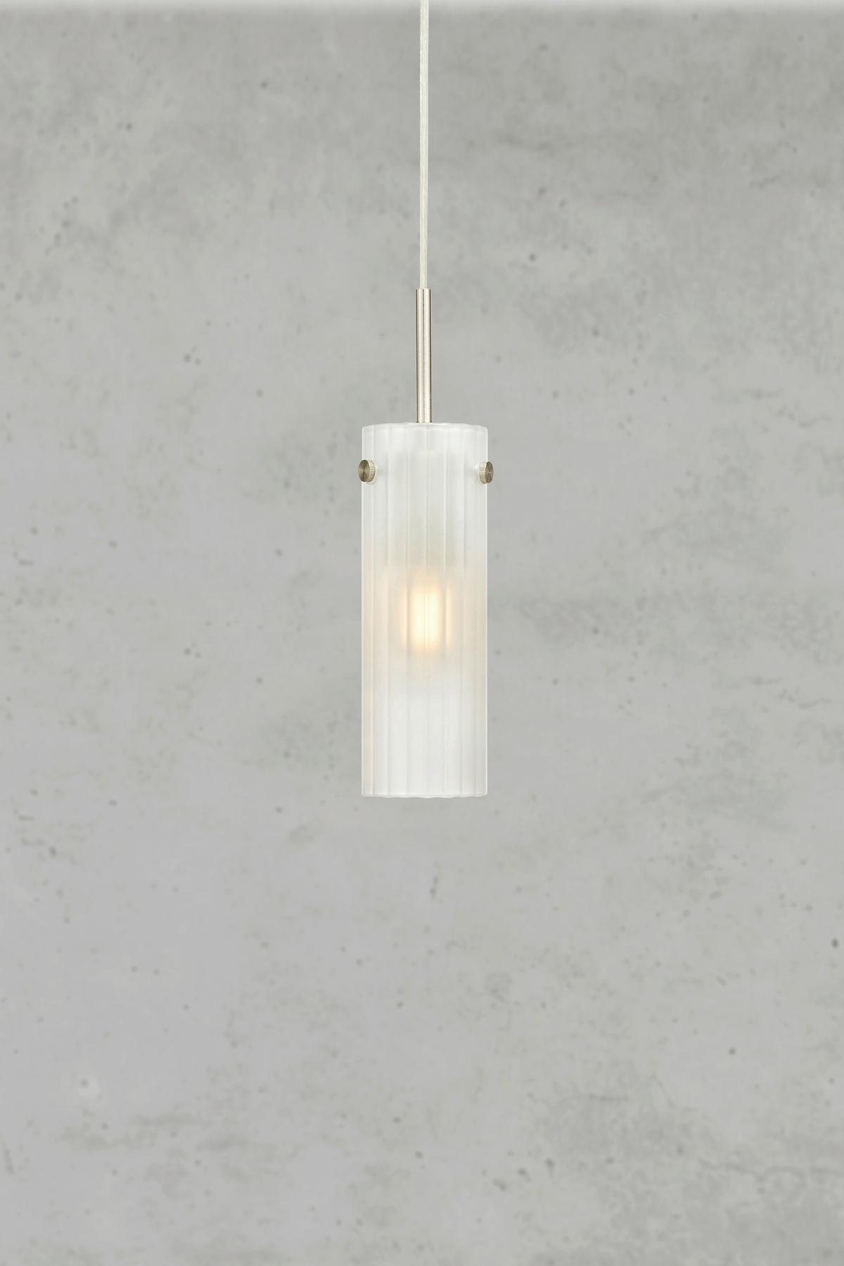 Pendelleuchte Tibia Pendant max. 40 Watt - Transparent, Design, Glas (7/7/28,5cm) - Markslöjd