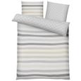 Baumwollbettwäsche s.Oliver - Beige/Weiß, MODERN, Textil (135x200/80x80cm) - S. Oliver Baumwollbettwäsche s.Oliver - Beige/Weiß, MODERN, Textil (135x200/80x80cm) - S. Oliver