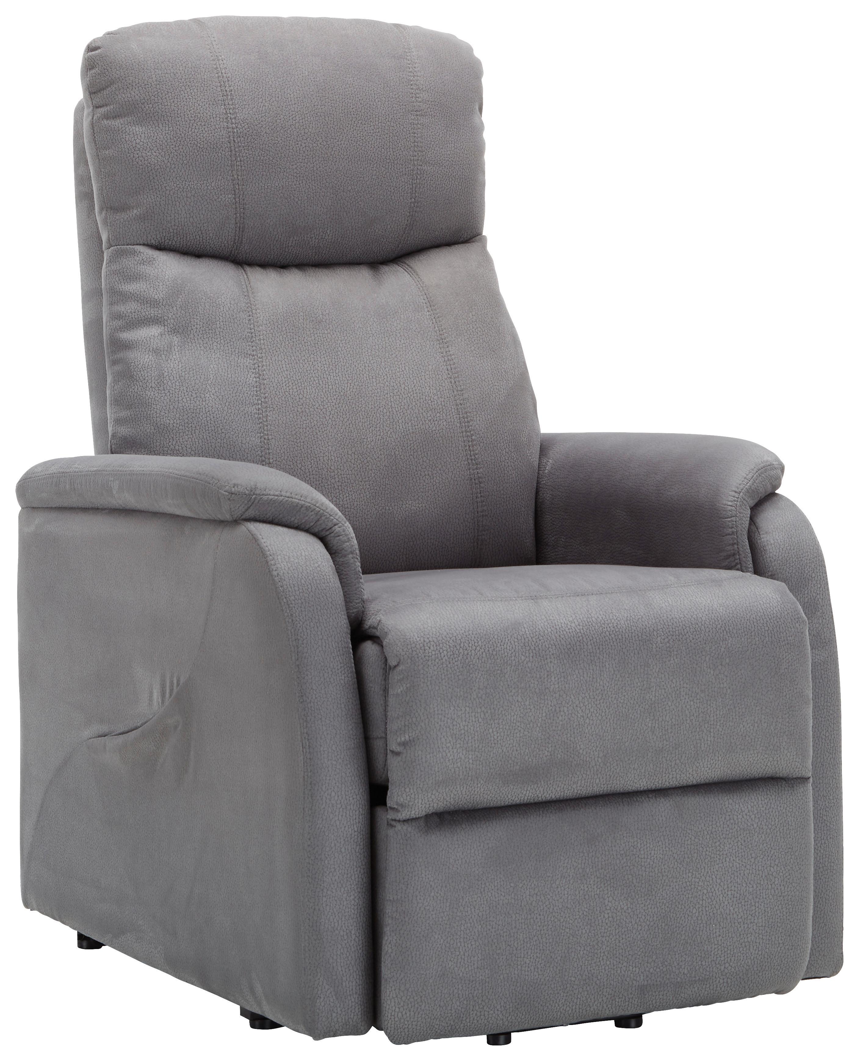 Scaun de relaxare JOHNSY - gri, Konventionell, plastic/metal (73/110/94cm) - Mömax