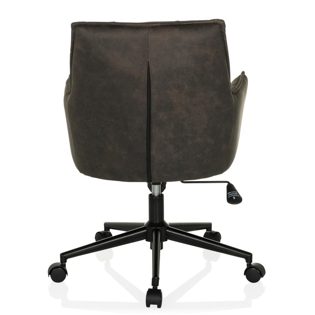 Vrtljivi Stol Solao Life, Temno Zelena - temno siva/črna, Moderno, kovina/umetna masa (54/85/70cm) - MID.YOU