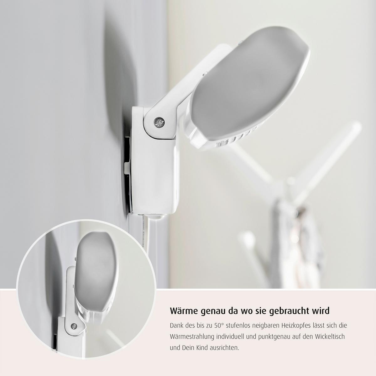 PROMIENNIK CIEPŁA 1926 - Basics, tworzywo sztuczne/metal (52/14cm) - Reer