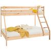 Etagenbett Denis Naturfarben ca. 90x200 / 140x200cm - Naturfarben, MODERN, Holz (205/157/152cm) - Zandiara