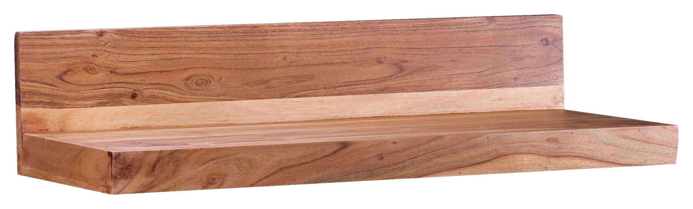 Stenski Regal Mumbai - barve akacije, Moderno, les (160/17/24cm) - MID.YOU