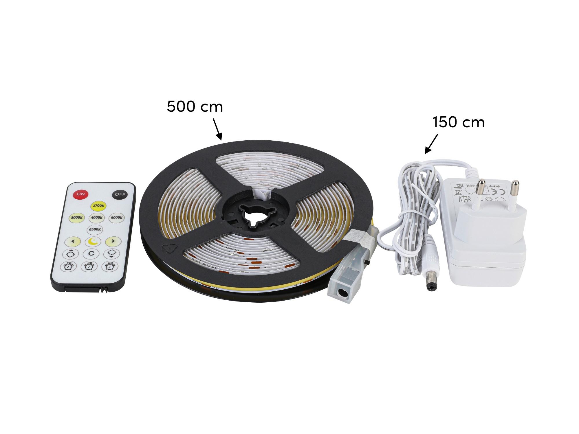 LED-LIST HOCH - vit, Modern, plast (500cm) - Mömax