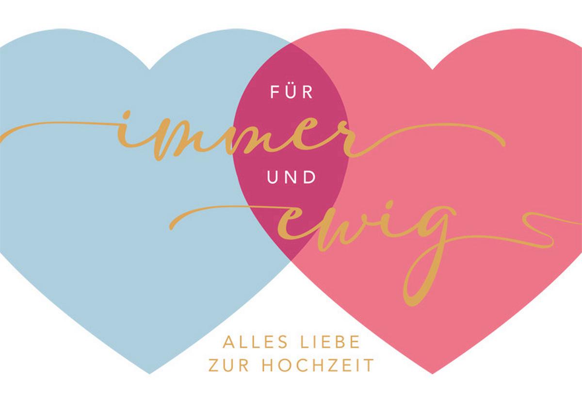 Klappkarte Kupfergold Multicolor - KONVENTIONELL, Papier (18/13cm)