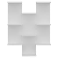 Stenski Regal Texas - bela, Design, leseni material (58,8/74,1/21,4cm) - MID.YOU