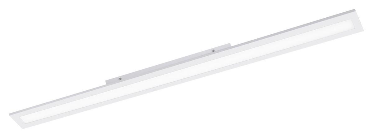 LED-Paneel Salobrena 1 in Weiß max. 36 Watt - Weiß, Basics, Kunststoff/Metall (119,5/10/4,5cm)