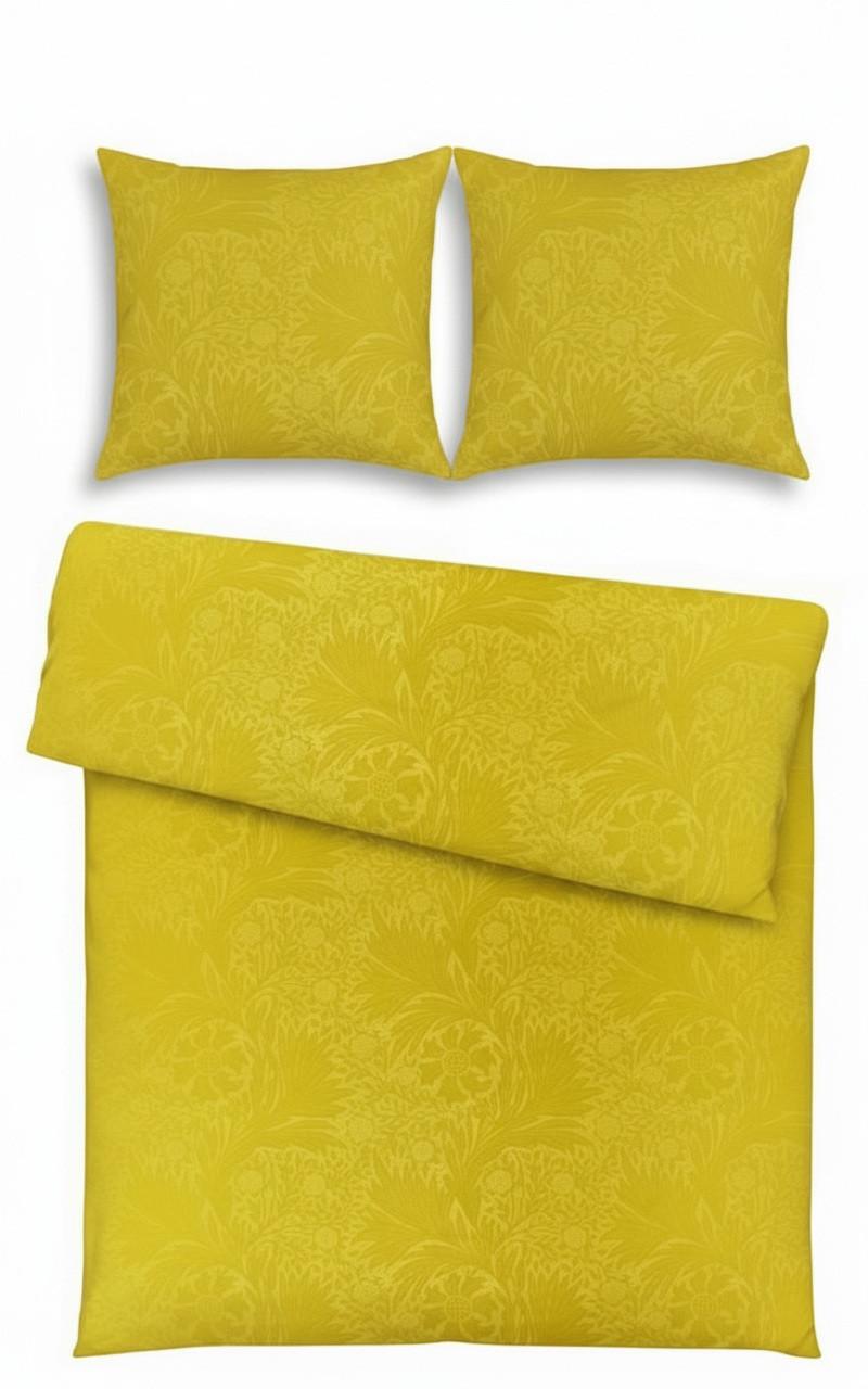 Bettwäsche Ornament XXL Dunkelgelb ca. 200x200cm - Dunkelgelb, Textil (200/200cm) - Mömax