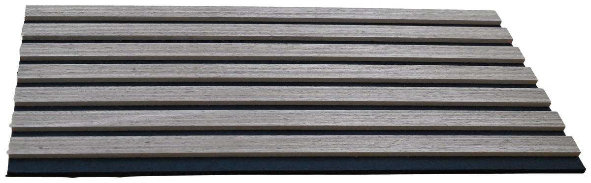 Akustikpaneel Ashley Walnussfarben - Walnussfarben, MODERN, Holz/Holzwerkstoff (60,5/28/1,2cm) - Based