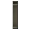 GARDEROBSSTOMME UNIT -BASED- - antracit, Modern, trämaterial (45,6/242,2/56,5cm) - Based