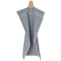 Duschtuch Silke Grau ca. 70x140cm - Grau, Textil (70/140cm)