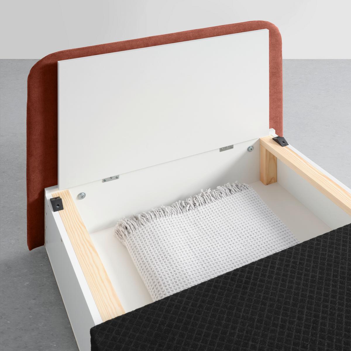 FOTEL Z FUNKCJĄ SPANIA MODENA - kolor naturalny/koralowiec, tworzywo sztuczne/tkanina (89/88/90cm) - Mömax