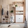 KLEDINGREK AMELIA -SB- - Wit, Modern, Metaal (67/185/32cm) - Mömax