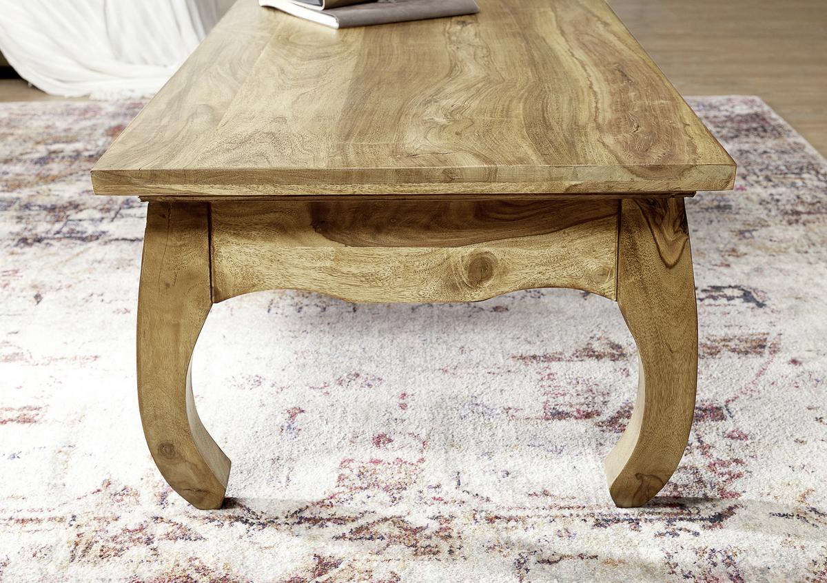 Klubska Miza Opium - barve akacije, Design, les (110/60/40cm) - MID.YOU