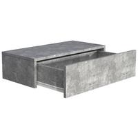 Nočna Omarica Usal M 60, Beton - siva, Moderno, leseni material (60/15/30cm) - MID.YOU