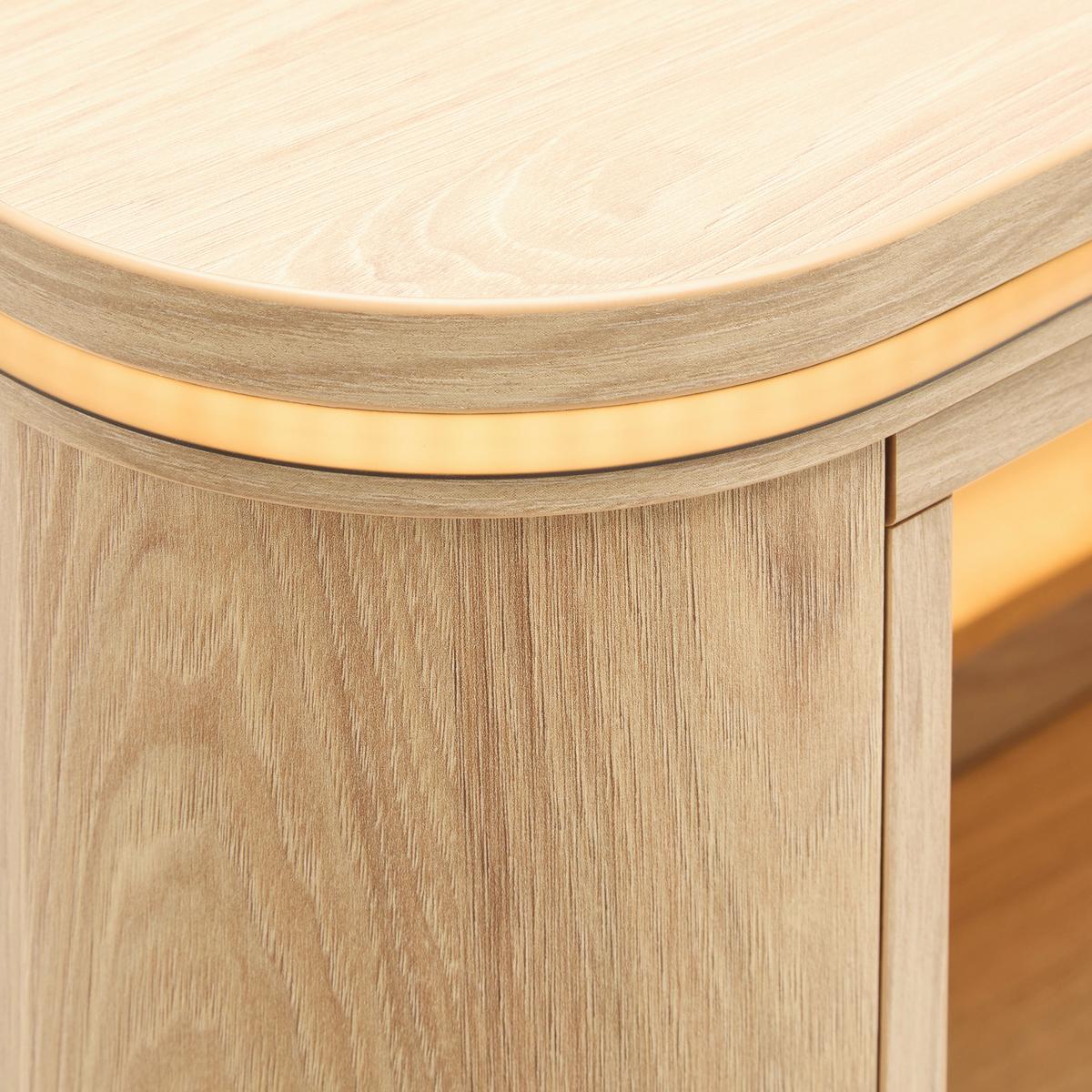 Highboard Lagos Eichefarben - Eichefarben/Anthrazit, Modern, Holzwerkstoff/Kunststoff (109,2/148,3/37,5cm) - Premium Living