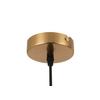 HÄNGLAMPA SILVAIN - mässingsfärgad/svart, Modern, metall/plast (40/120cm) - Modern Living
