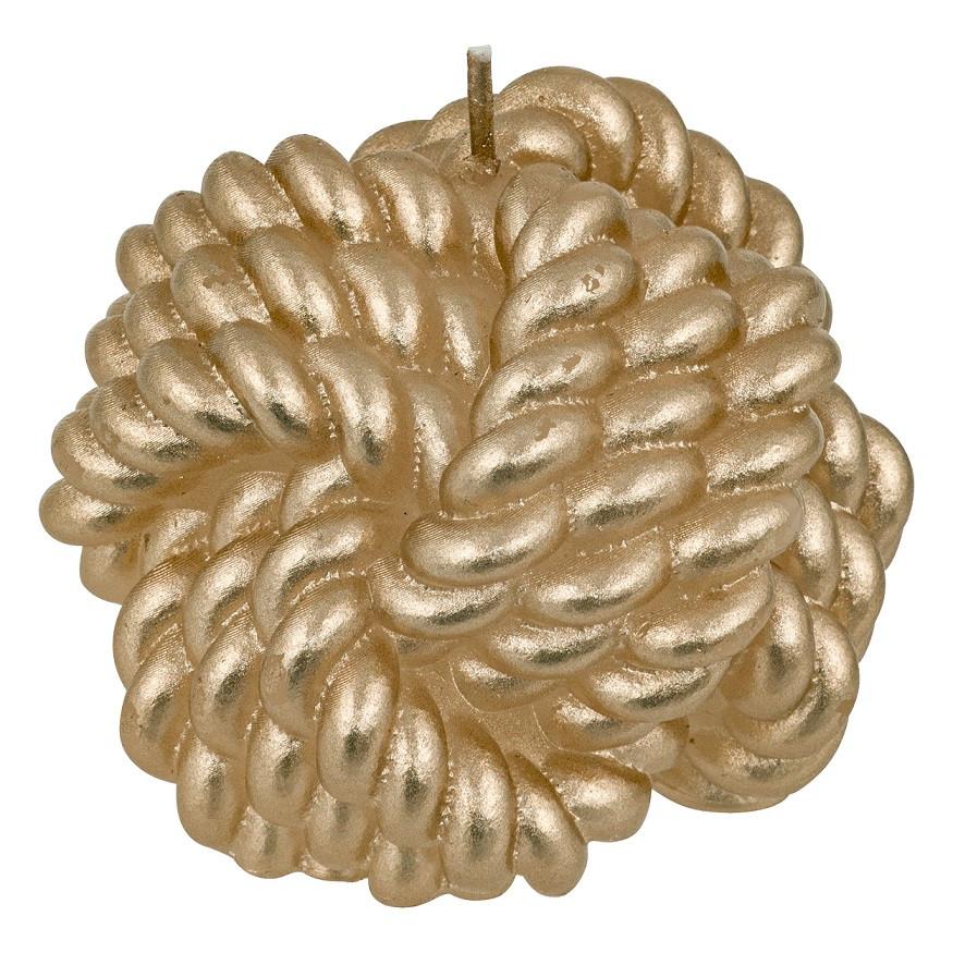 Dekorativna Svijeća Wool Ball - bijela, Moderno (8,5cm)