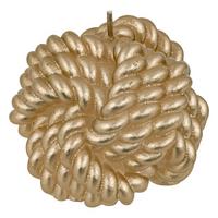 Lumânare cca. 186 gr Wool Ball - alb, Modern, parafină (8,5cm)