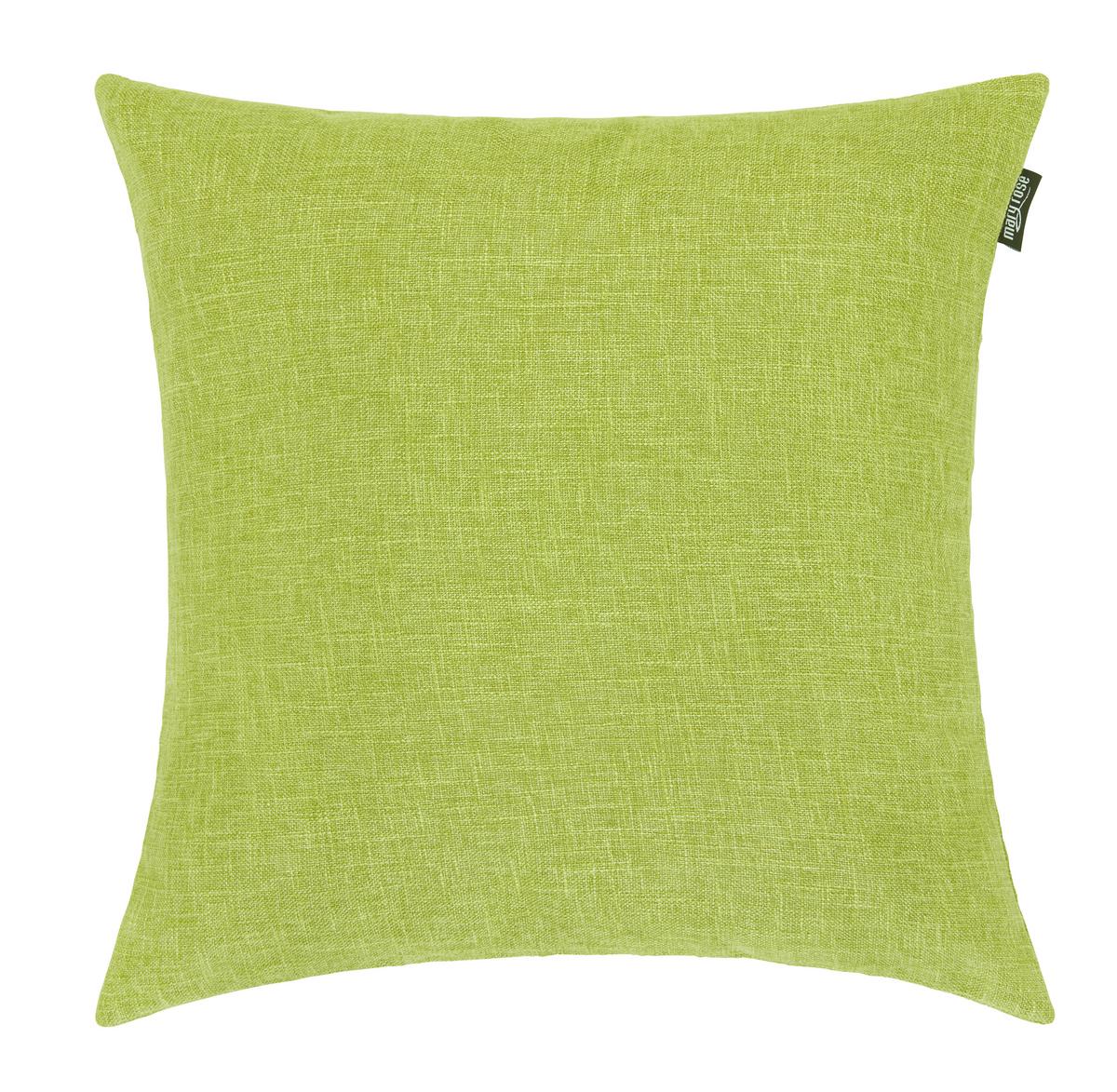 Zierkissen GWYN in Hellgrün ca. 50x50cm - Hellgrün, MODERN, Textil (50/50cm) - Mary's