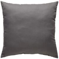 Zierkissen In Anthrazit Ca. 48x48cm - Anthrazit, Konventionell (48/48cm) - Modern Living