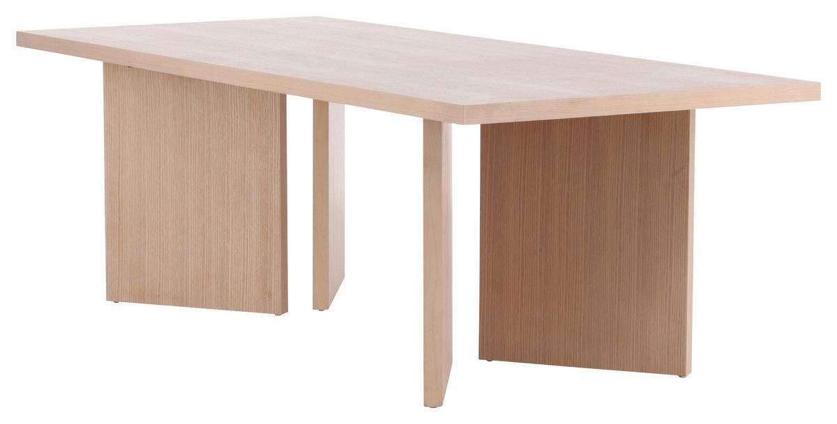 Esstisch Bassholmen ca. 240x100x74 cm Beige - Beige, Design, Holz/Holzwerkstoff (240/100/74cm) - Livetastic