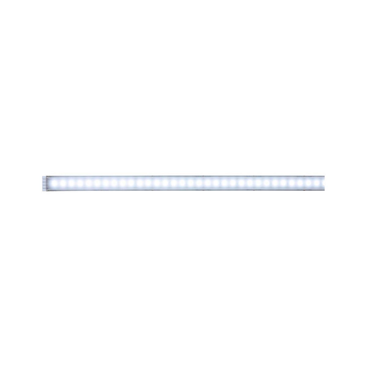 LED-Strip 70675 in Silberfarben max. 12 Watt - Silberfarben, Basics, Kunststoff (100,0cm) - Paulmann