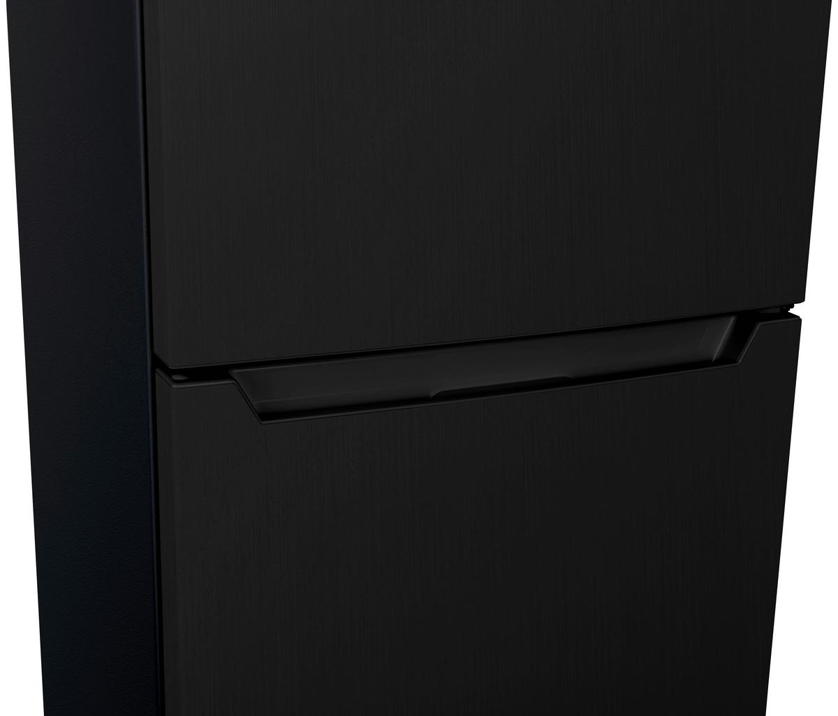 Kühl-Gefrier-Kombination Savo KG144BS Anthrazit - Anthrazit, Basics, Glas/Kunststoff (47,4/144/49,5cm) - Respekta