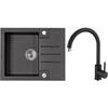 Set Sudopera I Slavine Rock 30+kati G91 - crna, Konvencionalno, kamen (59,5/47,5cm)