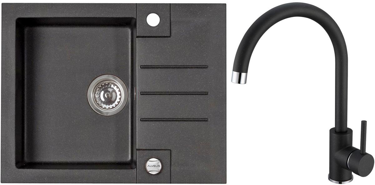 Set Sudopera I Slavine Rock 30+kati G91 - crna, Konvencionalno, kamen (59,5/47,5cm)