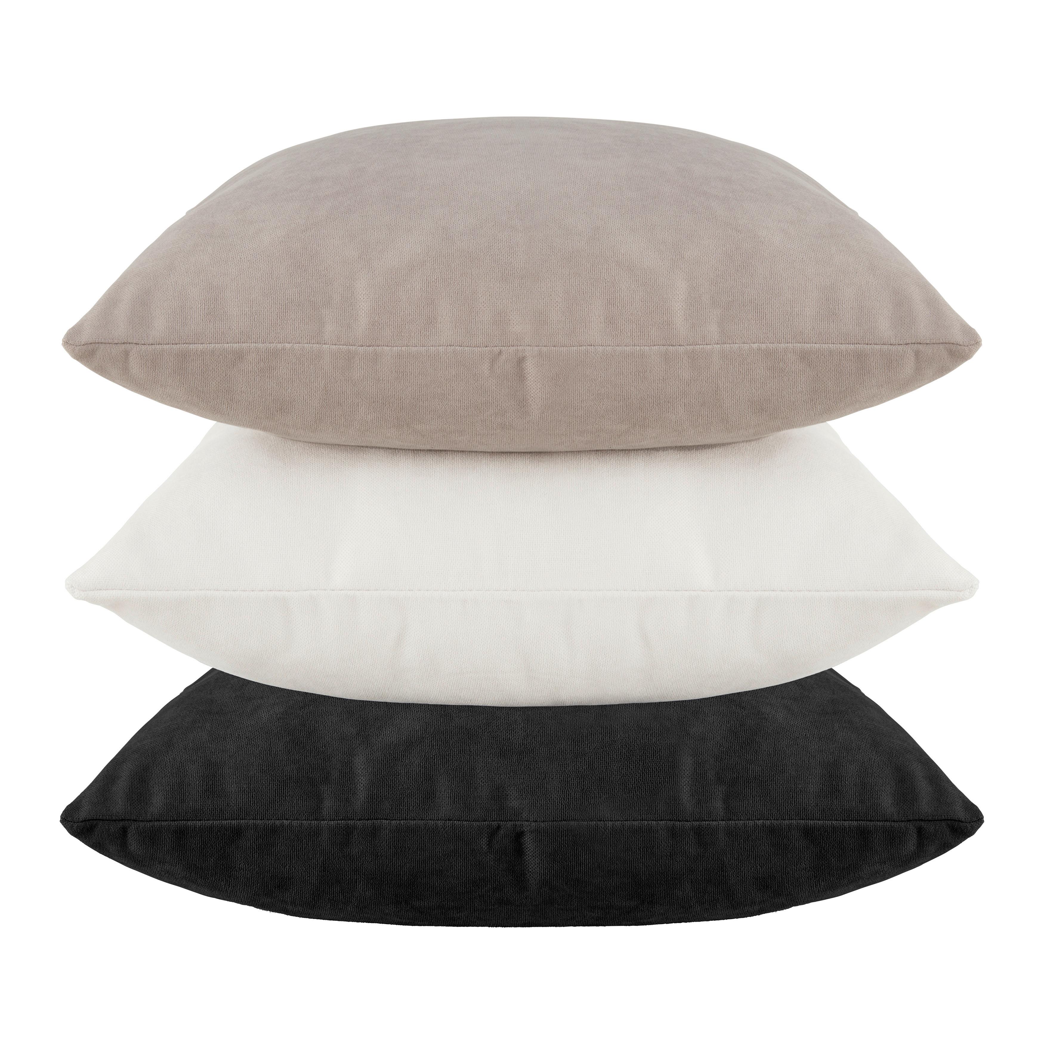 Okrasna Blazina Lexi - rjavosiva, Moderno, tekstil (45/45cm) - Modern Living