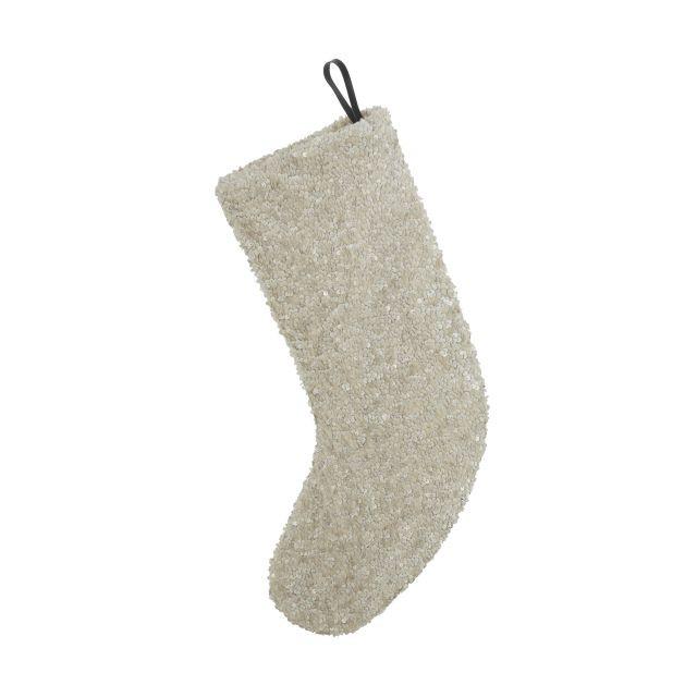 Božićna Čizmica Booty 23x53cm - krem, tekstil (23/53cm) - Mömax
