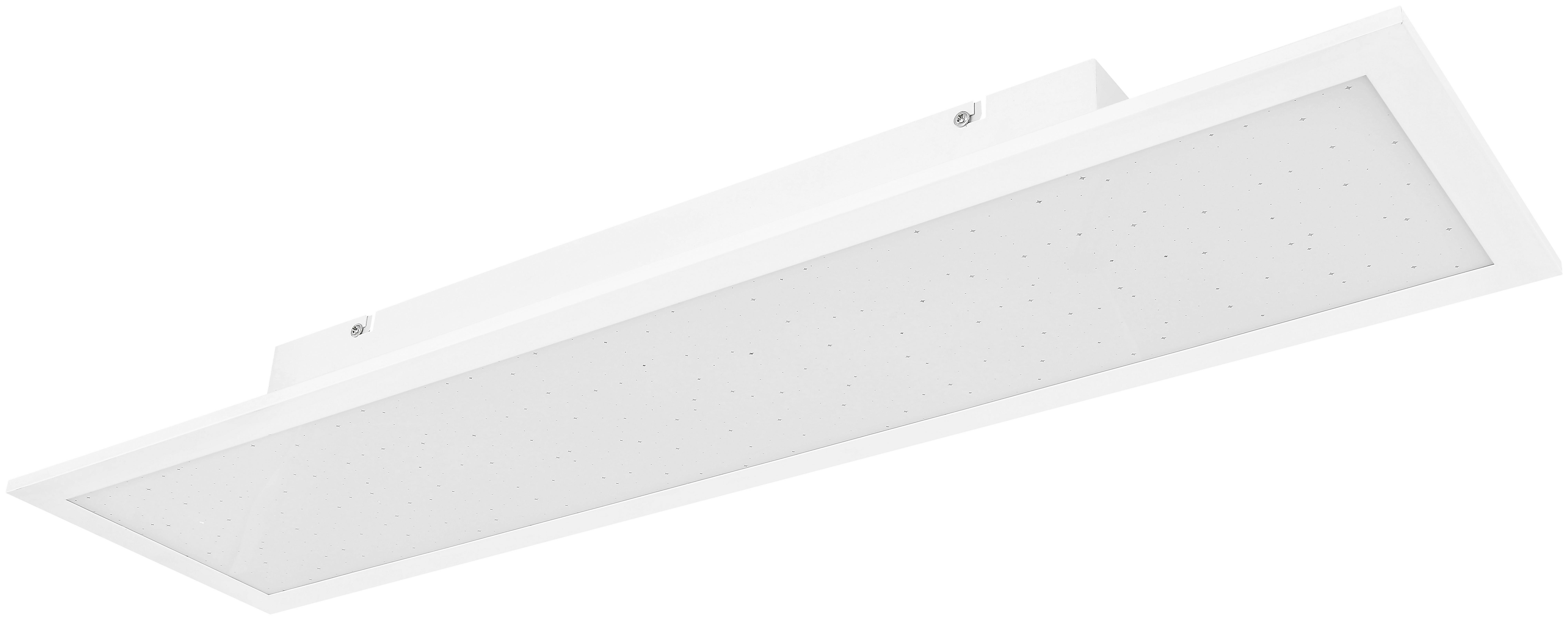 LED Mennyezeti Lámpa Seron 80/20/7,5cm - Fehér, konvencionális, Műanyag/Fém (80/20/7,5cm) - Modern Living