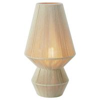 Tischleuchte Razzo Table Beige max. 40 Watt - Beige, Basics, Textil/Metall (30/30/54cm) - Markslöjd