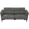 2-SITS SOFFA CAPE TOWN - mörkgrå/svart, Modern, metall/trä (200/98/93cm) - Mömax