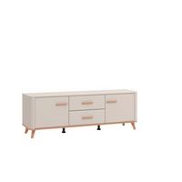 Tv Elem Darwen - kasmírszínű/tölgyfa színű, Modern, műanyag/faalapú anyag (154/52/40cm)